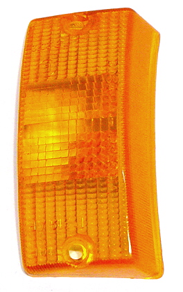 Indicator glass front right orange Vespa PE-PX