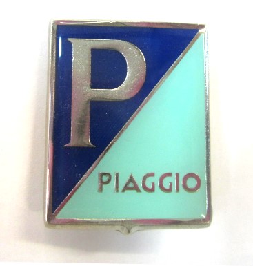 Σήμα Piaggio 36 X 47 για Vespa 1951-1956 , χωρίς λαμάκια , σμάλτο