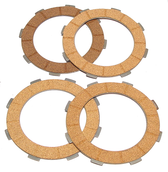 Disc plates (complete set) for clutch for  Vespa PX 125-150-200  F/D after 1995 - Cosa 2, Ø 108 mm.