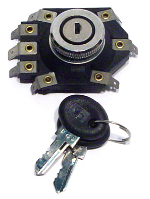 Διακόπτης κεντρικός με κλειδί (ON-OFF) για Vespa PE με μπαταρία