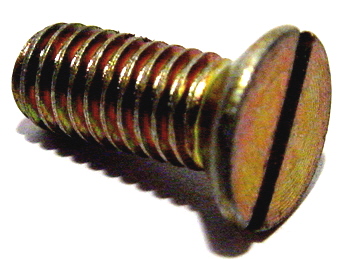Slotted screw for carburettor casing for Vespa PE
