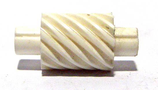 Speedometer pinion Vespa PE (white - 1978-1982)