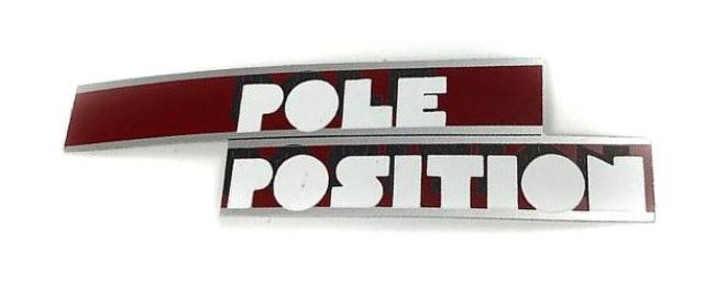 Pole Position sticker for Vespa T5.