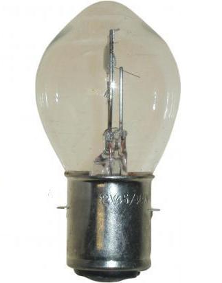 Bulb headlamp for Vespa 6V/25W/25W