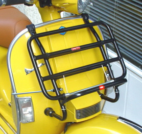 Luggage carrier front for Vespa & Lambretta