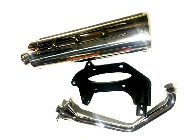 Exhaust Maxi 4 for Kymco Dink-Spacer 125 (stainless steel)