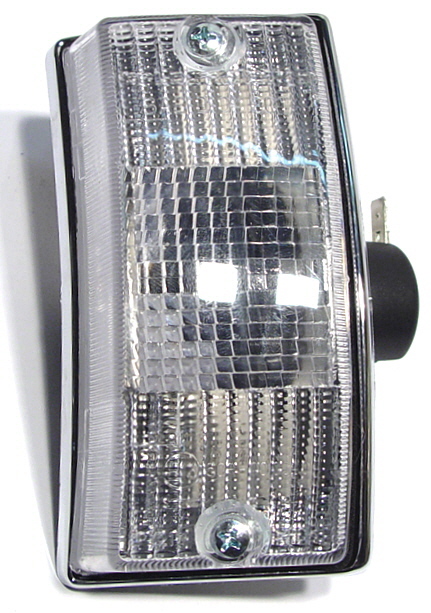 Indicator front right Vespa PX F/D (2001-) chrome
