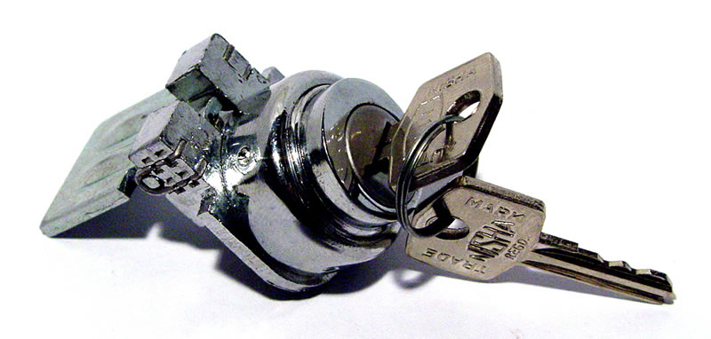 Steering lock Vespa 125 cc VNA, VNB, 150cc VBA, VBB, VGLA-B, ACMA `59-`62