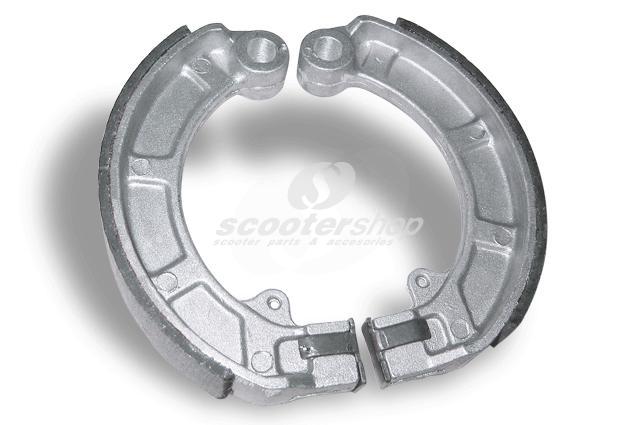 Brake Shoes FA 8", rear, for Vespa Super 125-150 cc , 2 seatings, for brake drum with inferior diameter  135mm