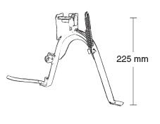 Center stand for MBK - Yamaha Ovetto-Neos