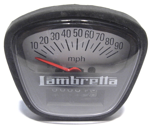 Speedometer for Lambretta DL-GP - 90 mph - needs modifications