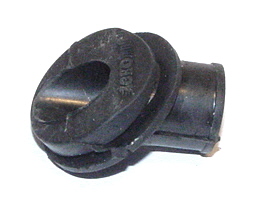Grommet for choke and throttle cable in frame for Vespa