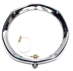 Front lamp chrome ring for Lambretta III series TV-S-SX