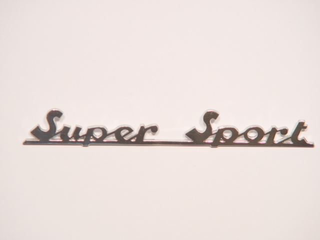 Rear emblem Supersport for Vespa SS 180