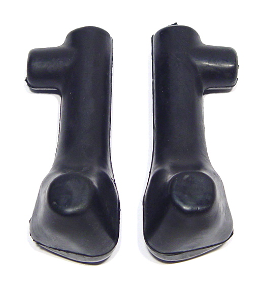 Centerstand boots 16mm for Vespa 125 V13-15, V30-33, VM, VL, 150 GS VS, Hoffmann, ACMA D: 15 mm, rubber, black