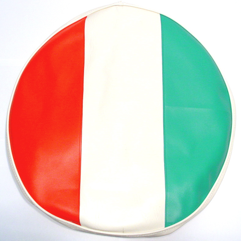 Spare wheel cover for 3-50/10 Italian Flag