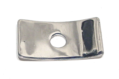 Pivot securing plate for Vespa Sprint-Rally. Stainless steel