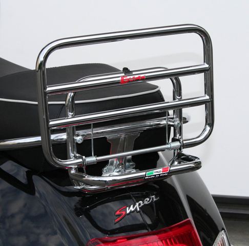 Rear rack chromed for Vespa Gts 250-300