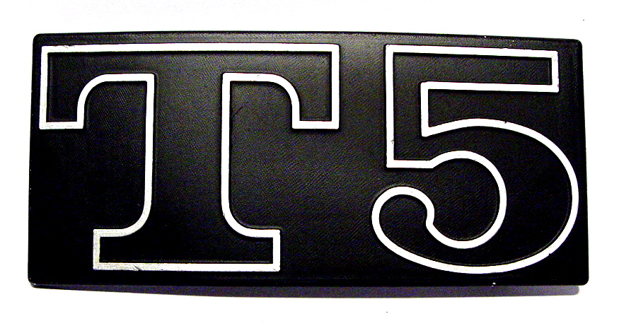Side panel badge for Vespa T5