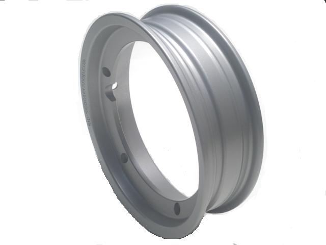 Rim alloy silver tubeless SIP for Vespa V50/PV/ET3/PK/PX/T5, 10 x 2.10