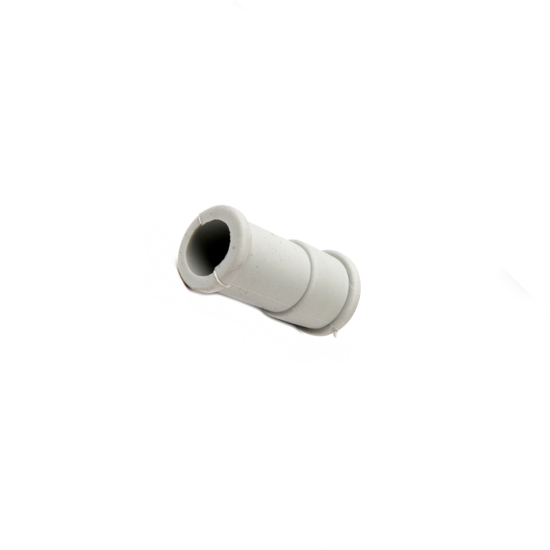 Rubber Collar wire,for external wire, for Vespa 98 /125 V1-15, V30-33, VM, VN, 150 VL, GS VS1  l:40 mm, d:20 mm, grey.