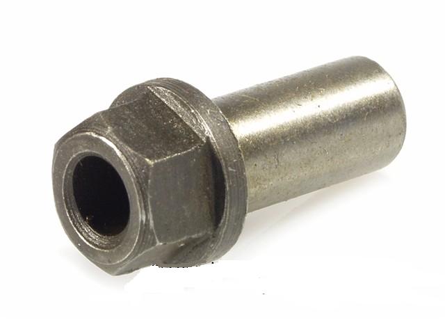 Nut M7 mm, hexagonal, wrench size 11mm, inner thread mounting carburettor for Vespa 125 VNB, TS, 150 VBA, Super, Rally, P 125, 150X, P 200E, PX 125-200 E, T5, without oil pump