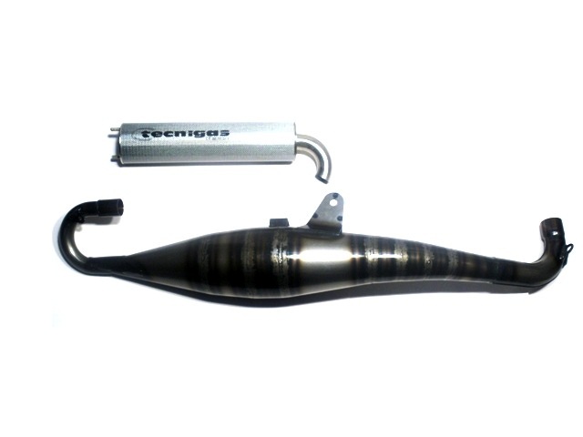 Exhaust TECNIGAS BASIC 50cc for Piaggio 4T. Maximum power, low noise. Special offer!!!!