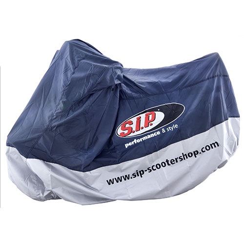 Scooter Cover SIP Outdoor, "Scooter", black/silver, size M-L, 2050x840x1210mm