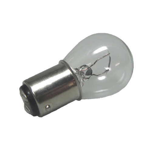 Bulb light, 12 Volt - 21 Watt with socket BA15S clear for indicators