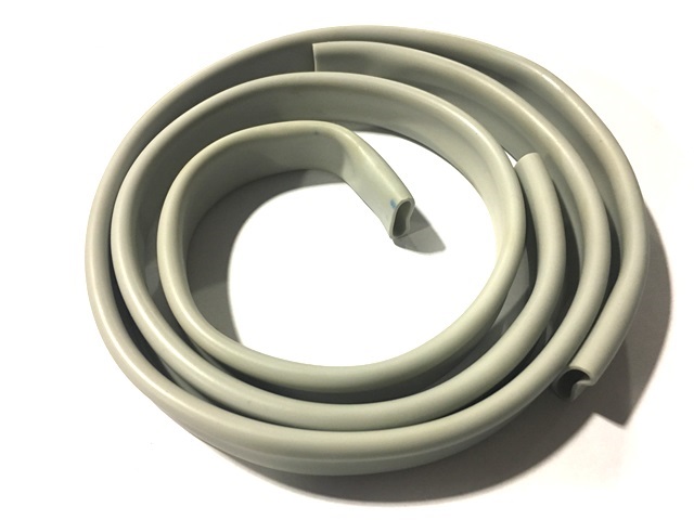 Cable Sleeve exterior for gear cables and wiring for Vespa 98, 125 V1 -33, VM, VN, Acma, 150 VL, GS VS1T, 2 pieces of 550mm, d: 10mm, grey.