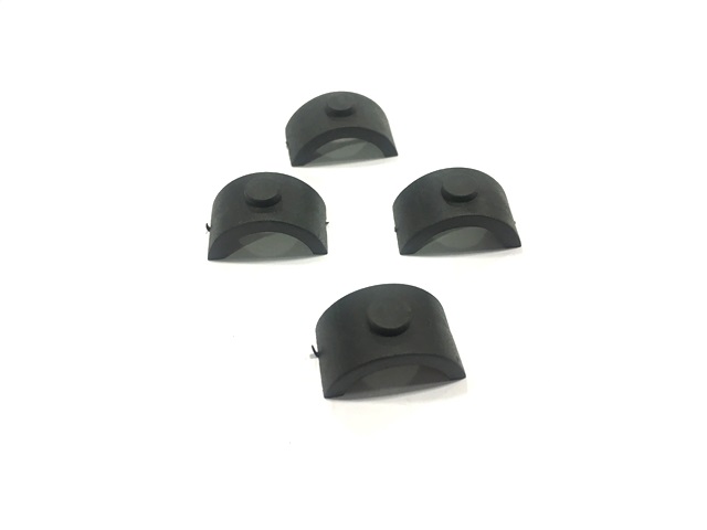Set of 4 rubbers for the fixing of the Handlebar for Vespa 1949-1956