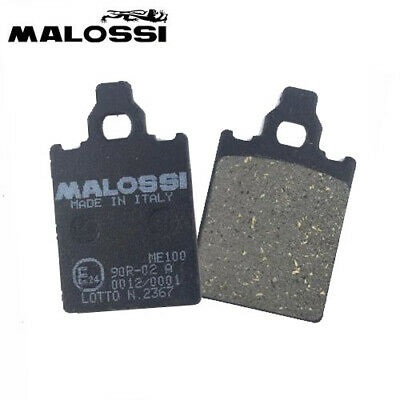 Τακάκια Malossi Sport μαύρα για Vespa PX, S21, και για Grimeca Classic δαγκάνα 51.6x31.6x5.5mm με e-pass, με ένδειξη e24