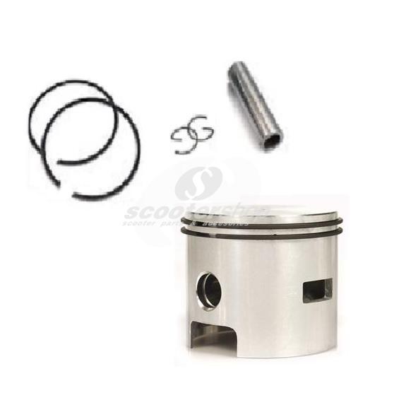 Piston PINASCO "C" 102cc, for Vespa 50/PK50/S/XL/XL2, for cylinder wiith product code 02915 aluminium, Ø 55mm