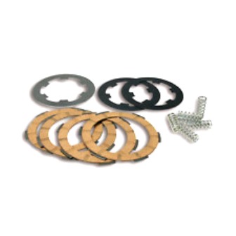 Clutch Friction Plates MALOSSI  MHR for clutch "Cosa 2" for Vespa PX 125-200 E after `95 ,`11,Cosa 2  d: 108 mm, 4 friction plates,  8 springs, 3 metal discs