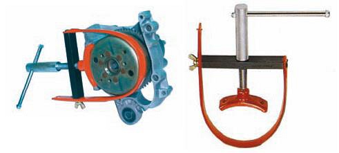 Holding Tool BUZZETTI universal variomatic, for clutch bell, flywheel, fanwheel, magnetic pulse wheel, diameter 45 - 120mm