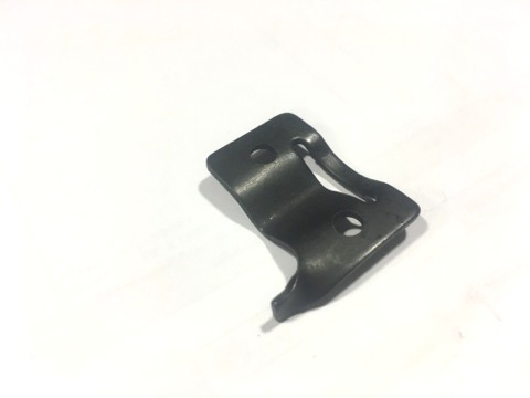 Left hand plate for clamping rear sidepanel  clip to the frame for Lambretta III series, before 1968. code 636