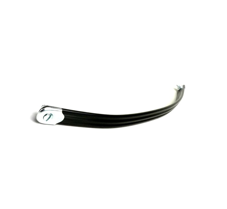 Black dual seat passenger seat strap  for Lambretta III series and DL