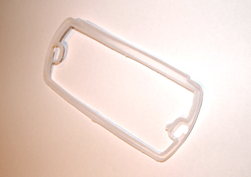 Πλαστική φλάτζα κρύσταλλου πίσω φανού για Lambretta series II ( από μεσα '60) - III). code E51