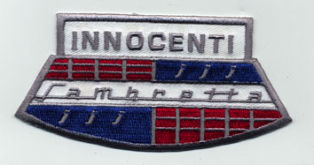 Ραφτό σήμα Innocenti Lambretta.Ιδανικό για δώρο !!!