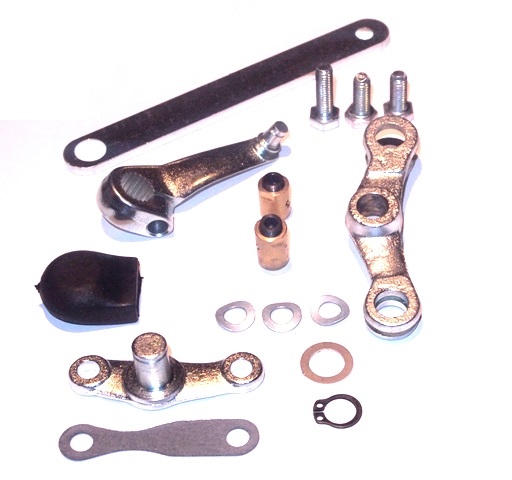 Complete gear linkage set for  Lambretta LI I-II-III series , TV, SX , DL , GP. code L165