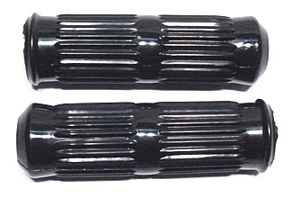 Set handle grips black for  Lambretta DL-GP