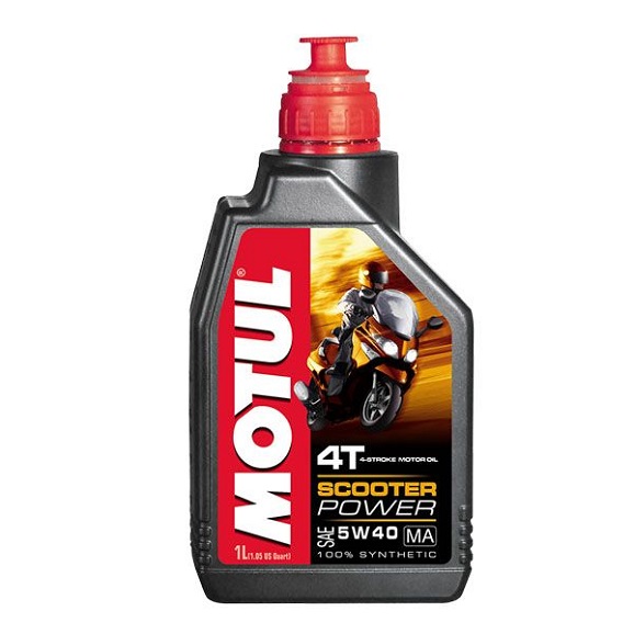 Oil for 4T engines  MOTUL Scooter POWER 5W 40 100% synthetic