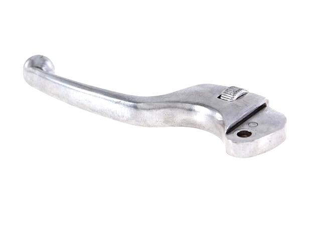 Brake or clutch lever adjustable polished -1 piece