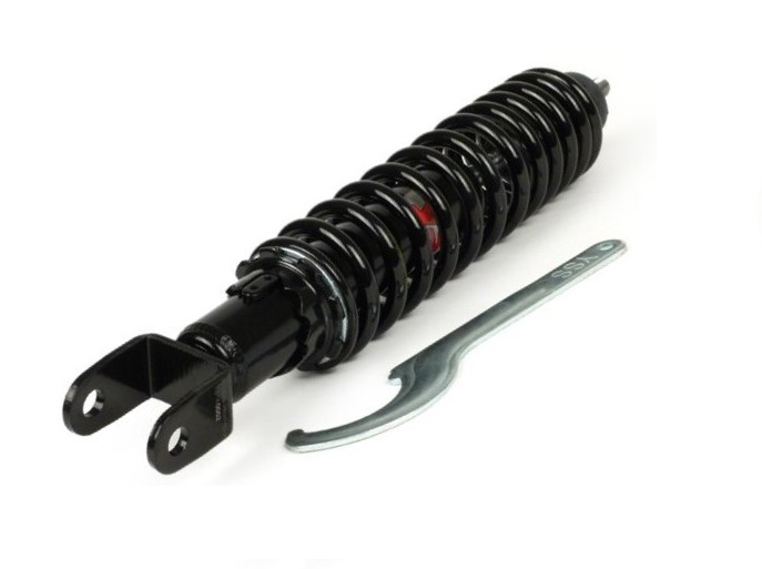 Rear shock absorver YSS  285mm black adjustable for Piaggio 50-180 2T, Vespa ET4 125 (ZAPM04)