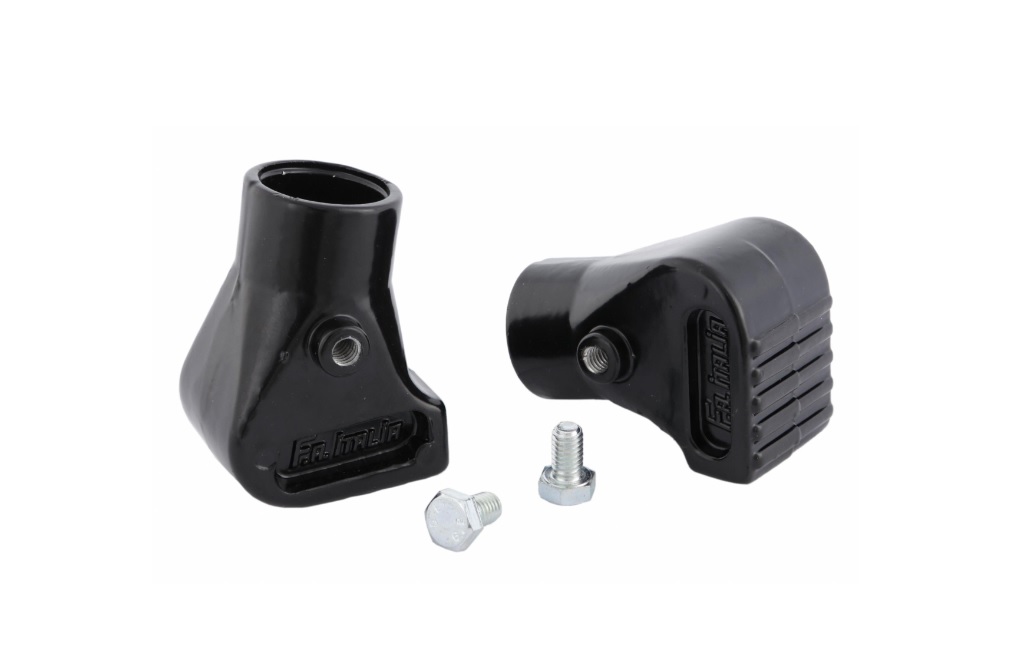 Aluminium stand boots black for Vespa PX-PE-T5-Cosa with 22mm diameter