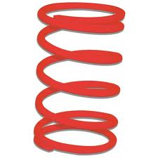 Spring for variator Malossi Racing reinforced, red for T MAX 500