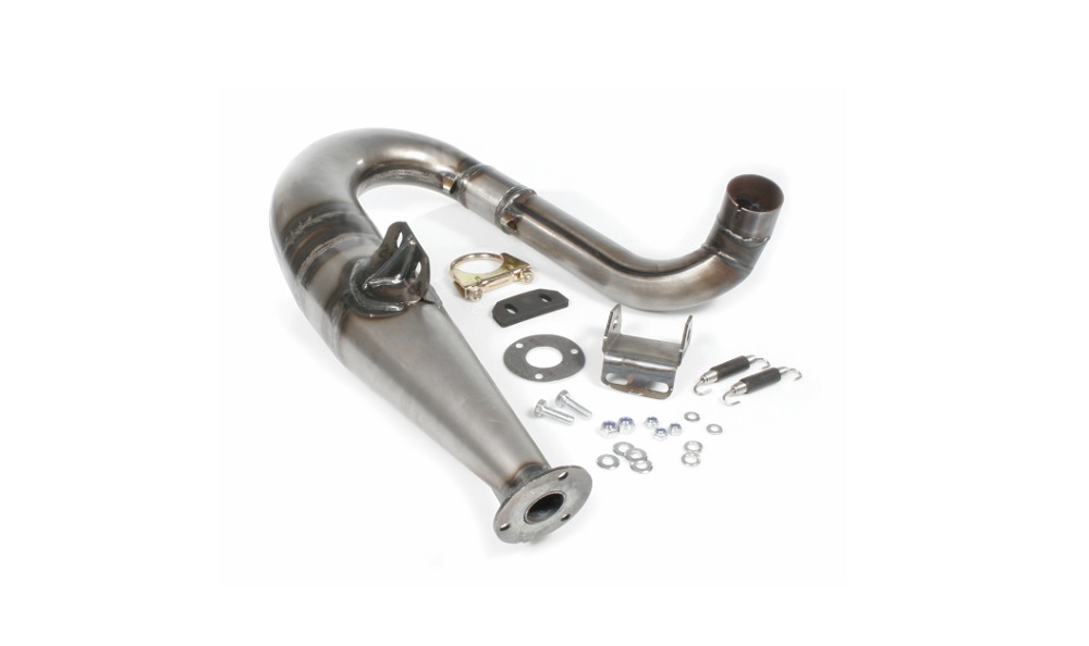 Racing exhaust PM Tuning for Vespa Rally-PE-PX. Without silencer